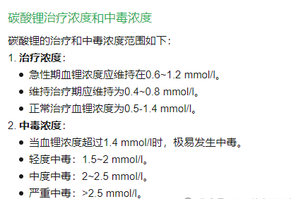 使用碳酸锂治疗双相障碍，用对是解药，用错是毒药！
